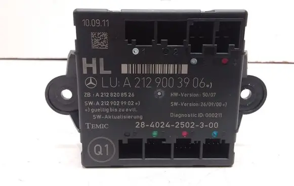 Mercedes-Benz E W212 Door control unit/module A2129003906