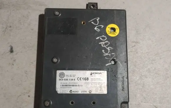 Volkswagen PASSAT B6 Phone control unit/module 3C0035729E
