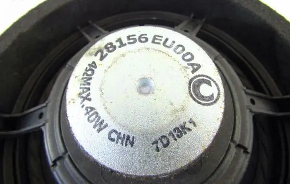 Rear door speaker