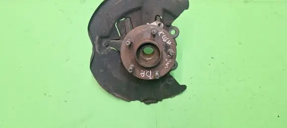 Front wheel hub spindle knuckle