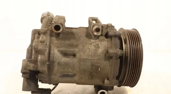 Peugeot 407 Air conditioning (A/C) compressor (pump) 9648138980