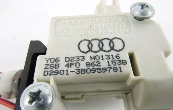 Audi A6 S6 C6 4F Central locking motor 4F0862153B