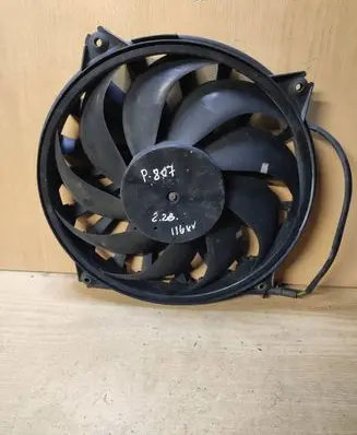 Peugeot 807 Radiator cooling fan shroud 9635466180