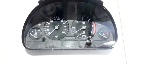 BMW 5 E39 Speedometer (instrument cluster) 87001313 87001374