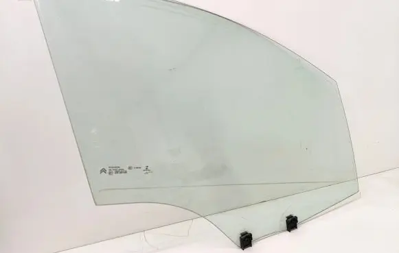 Citroen C4 II Front door window glass four-door