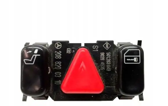 Mercedes-Benz E W210 Hazard light switch 2088200310