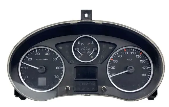 Peugeot Partner Speedometer (instrument cluster) 9801641580