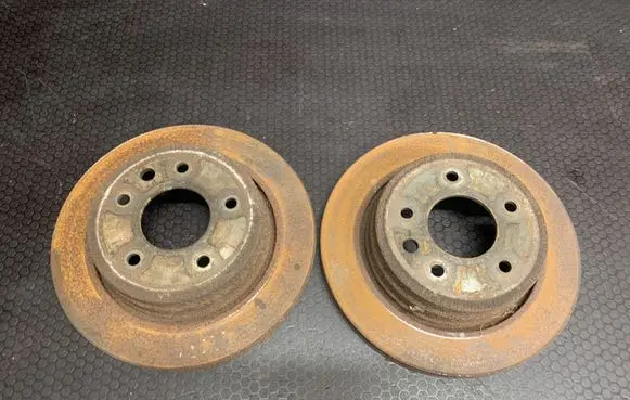 Rear brake disc