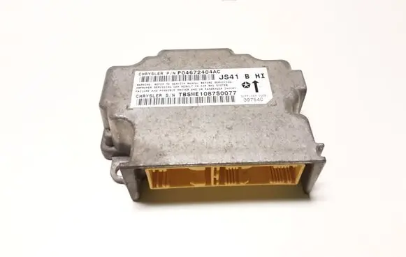 Chrysler Sebring (JS) Airbag control unit/module P04672404AC TBSME1087S0077 39754C