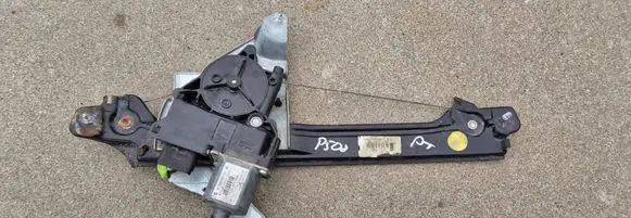 Peugeot 508 Rear door window regulator with motor 9688808380