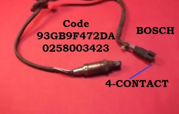Ford Focus Lambda probe sensor 93GB9F472DA 0258003423