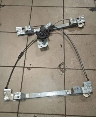 Front door window regulator with motor