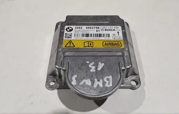 BMW 3 F30 F35 F31 Air suspension control unit module (rear) 6862756 0265020498
