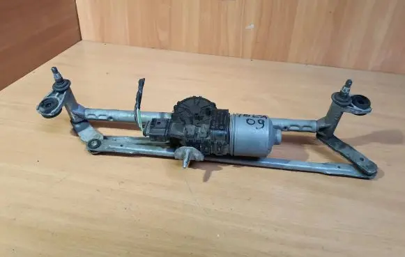 Seat Ibiza IV (6J,6P) Front wiper linkage and motor 6R1955023A 3397021194