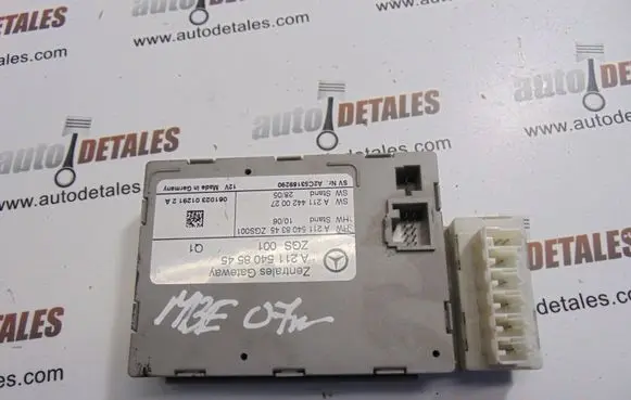 Mercedes-Benz E W211 Gateway control module A2115408545