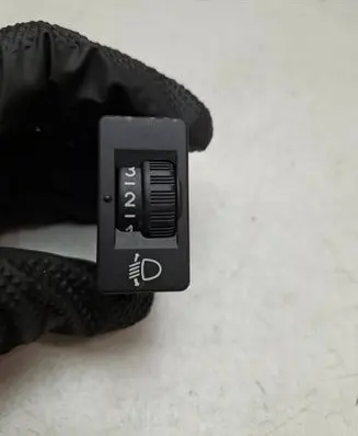 Citroen C4 I Headlight level height control switch 96384422 PA66GF30 96366692T