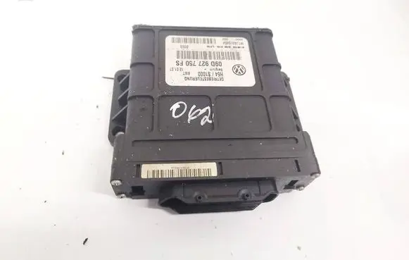 Audi Q7 4L Gearbox control unit/module 09D927750FS MTJA002789
