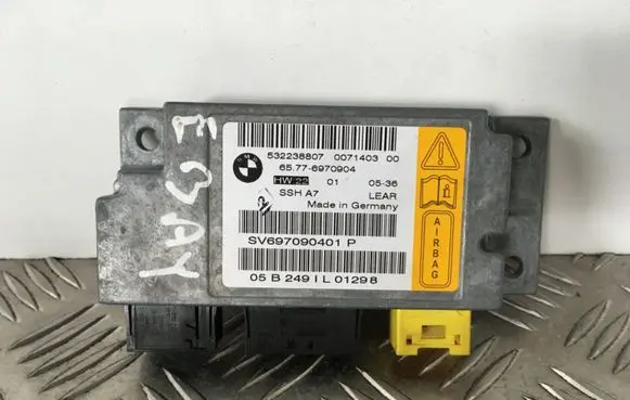 BMW 7 E65 E66 Airbag control unit/module 6970904 65776970904 532238807