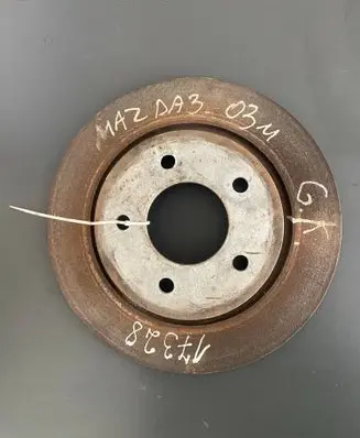Mazda 3 I Rear brake disc