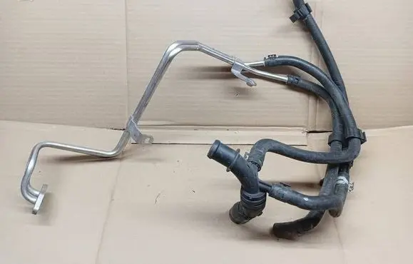 Skoda Fabia Mk3 (NJ) Engine coolant pipe/hose 5Q0121087H 04E122447BB 6C0122101AC