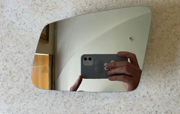 Wing mirror glass