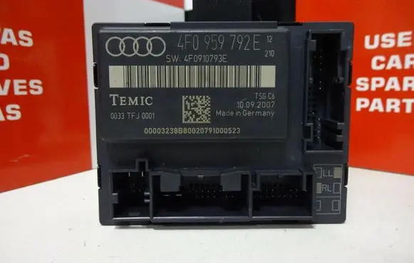 Audi A6 S6 C6 4F Door control unit/module 4F0959792E