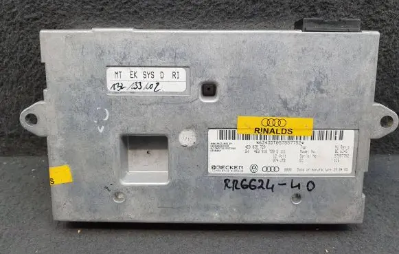 Audi A8 S8 D3 4E MMI control unit 4E0910730F 4E0035729