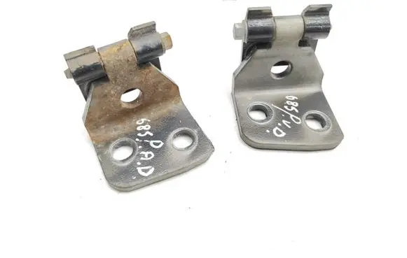 Front door hinge set