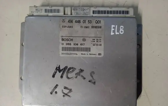 Mercedes-Benz Vaneo W414 Other control units/modules 0265109617 4144460153Q01