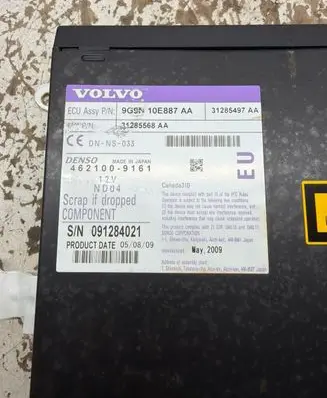 Volvo XC60 Navigation unit CD/DVD player 31285568AA