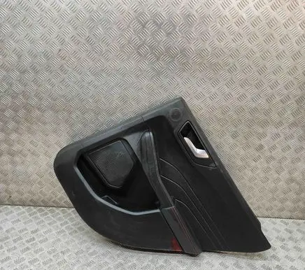Rear door card panel trim