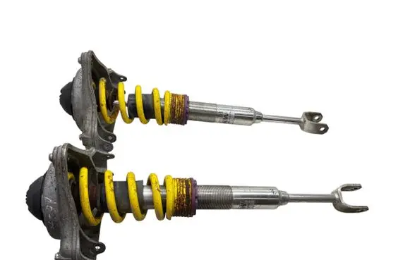 Audi A6 S6 C6 4F Front shock absorber with coil spring 10310153 1001010
