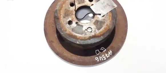 Subaru Legacy Rear brake disc neventiliuojamas