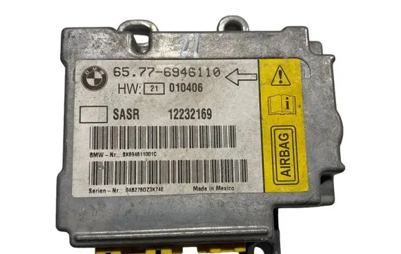 BMW 7 E65 E66 Airbag control unit/module 6946110 12232169 65776946110