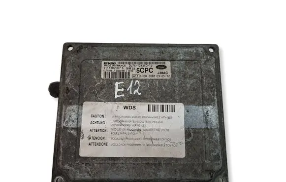 Ford Fiesta Engine control unit/module 2U7A12A650TD S118107007 S118107007D