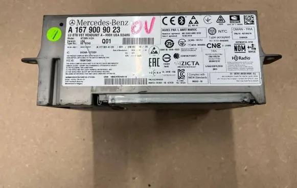 Mercedes-Benz GLE W167 Navigation unit CD/DVD player A1679009023
