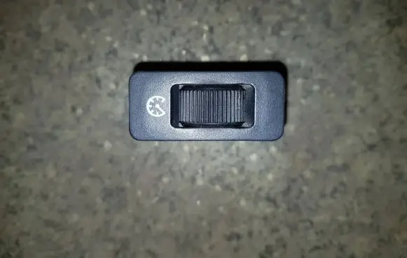 Panel lighting control switch