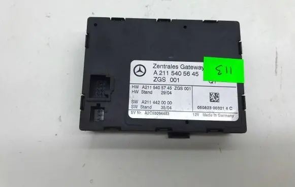 Mercedes-Benz E W211 Gateway control module A2115405745 A2114420000 A2115405645