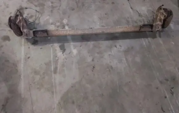 Rear axle beam