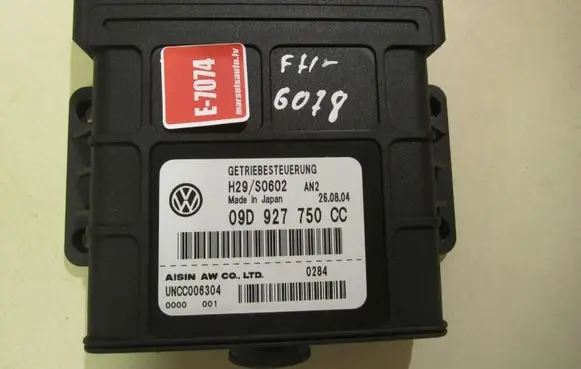 Porsche Cayenne (9PA) Gearbox control unit/module 09D927750C