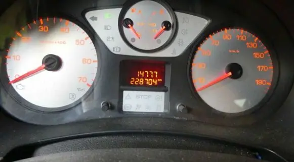 Peugeot Partner Speedometer (instrument cluster) 9666904280 IMPRK1247176