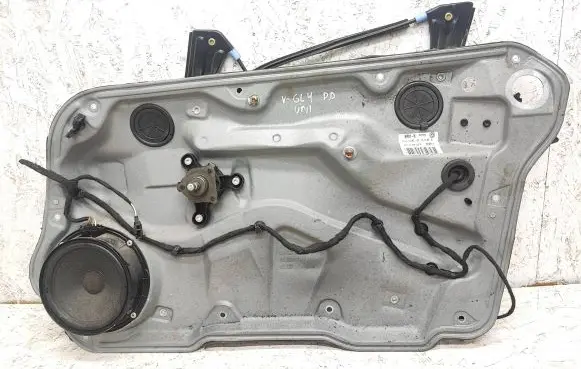 Volkswagen Golf IV Front door manual window regulator 1J4837756 113120 119693109