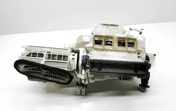 Interior heater climate box assembly
