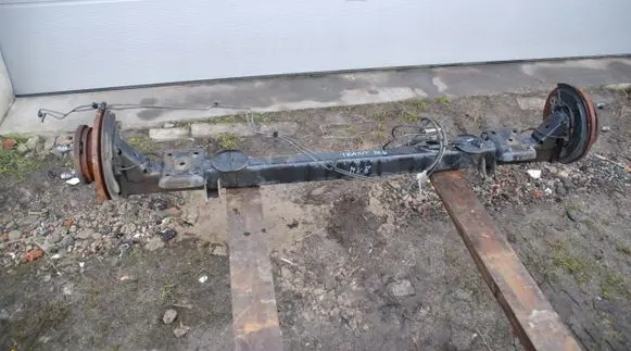 Rear axle beam