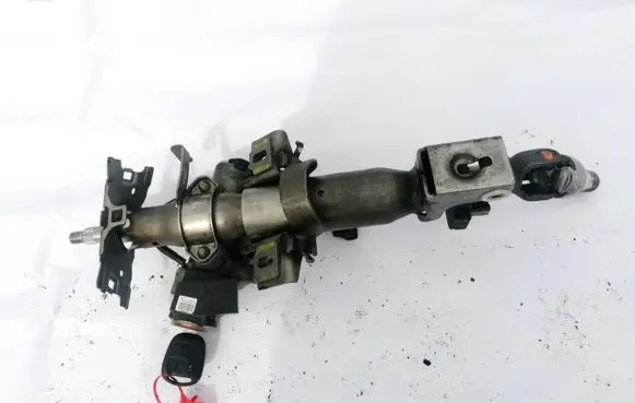 Steering wheel axle