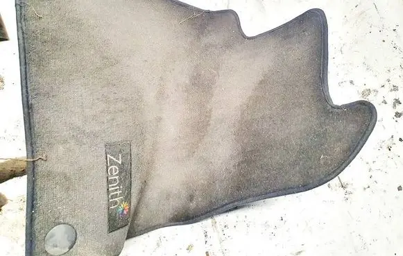 Mercedes-Benz EQB Front floor carpet liner 