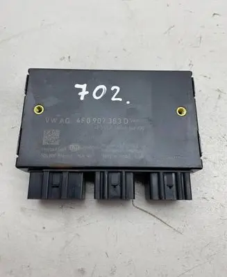 Audi A6 S6 C6 4F Tow bar trailer control unit/module 4f0907383d