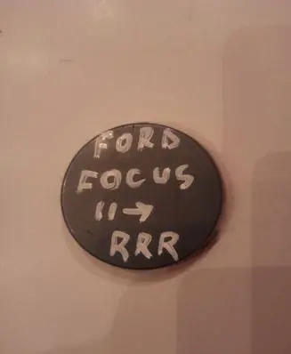 Ford Focus Front tow hook cap/cover 8M5117A989A