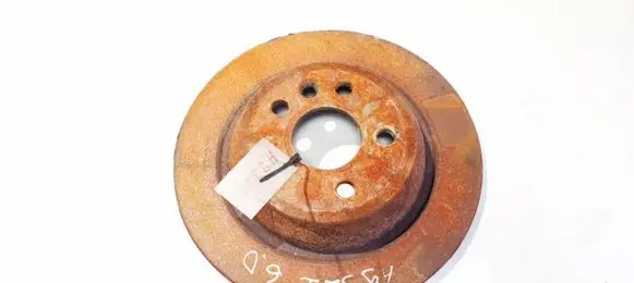Ford Mondeo MK IV Rear brake disc neventiliuojamas