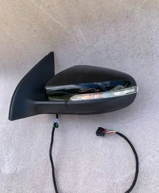 Volkswagen Golf VI Front door electric wing mirror 5K0857501CJ